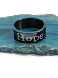 Hope Stainless Steel Ring