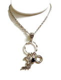 Moon Charm Holder Necklace Narcotics Anonymous