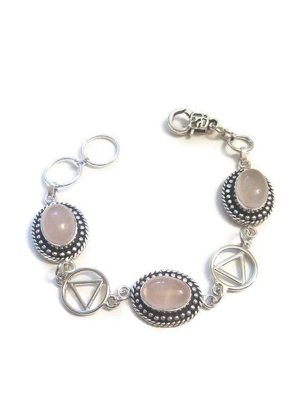 Rose Quartz Pink AA Bracelet