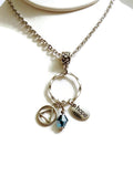 Hope Charm Holder Necklace Alcoholics Anonymous