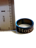 Hope Stainless Steel Ring