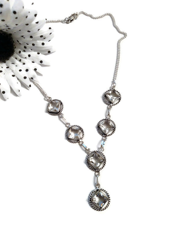 Clear Crystal NA Statement Piece