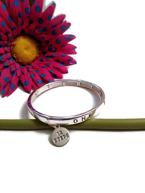 One Day At A Time Stretch Bracelet