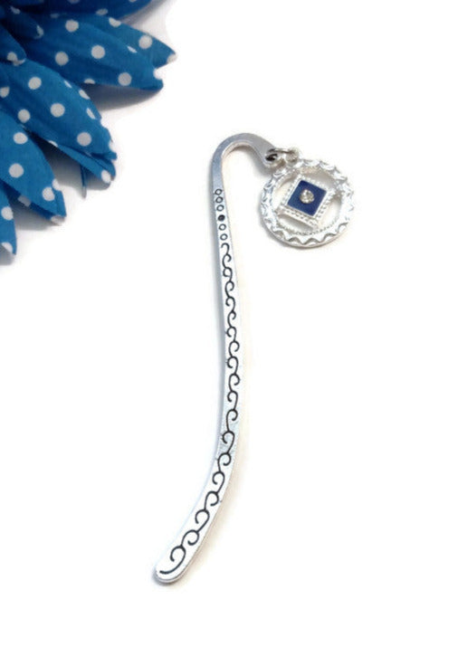 Blue Enamel Bookmarks - NA Pack of 5