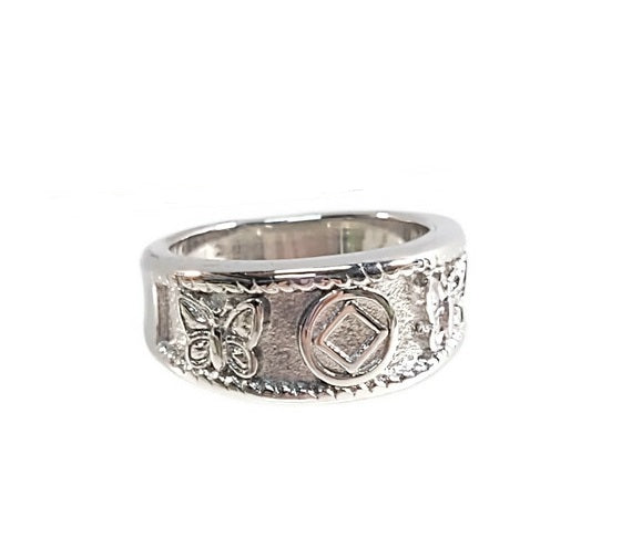 NA Butterfly Ring Stainless Steel