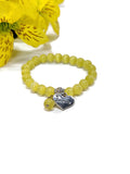 Yellow Catseye Stretch Bracelet - Serenity