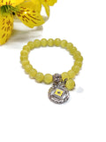 Yellow Catseye Stretch Bracelet - NA