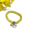 Yellow Catseye Stretch Bracelet - Serenity