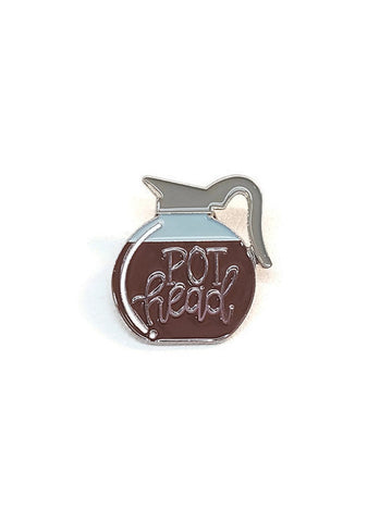 'Pot Head' Lapel Pin