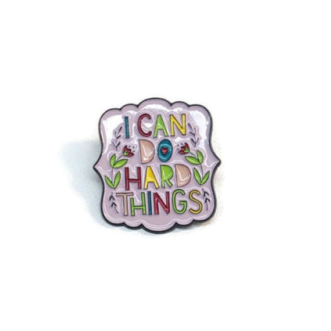 'I Can Do Hard Things' Lapel Pin