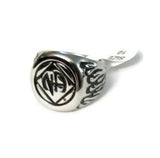 Men's NA Flame Signet Ring Stainless Steel