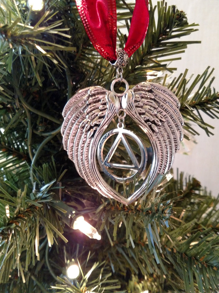 AA Tree Ornament Angel Wings - Inside Design