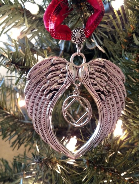 NA Tree Ornament Angel Wings - Inside Design
