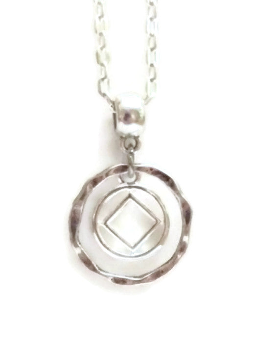 Simply Elegant Charm Necklace Narcotics Anonymous