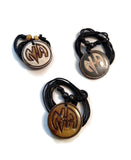 Wood Adjustable Necklaces From Nepal Region - 5 Pc Pack