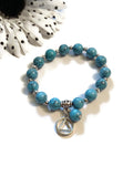 Synthetic Turquoise Bracelet - AA