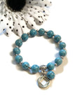 Synthetic Turquoise Bracelet - NA