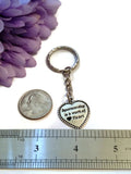 Sponsorship Is A Work Of Heart Keychain - Pack of 5
