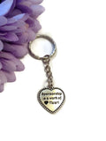 Sponsorship Is A Work Of Heart Keychain - 4 Pack