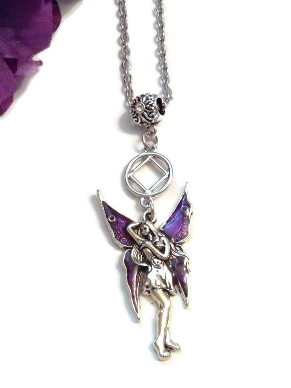 Purple Fairy Necklace - NA