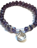 Purple Bling Bracelet - NA
