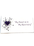 NA Magnet 'My Heart Is In My Recovery' - 10 Pack