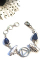 Lapis Lazuli & Biwa Pearl AA Bracelet