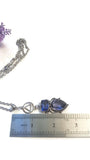 Deep Purple Crystal AA Necklace